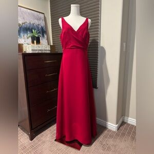 Impression Bridal Red Evening Gown/Bridesmaid Dress.